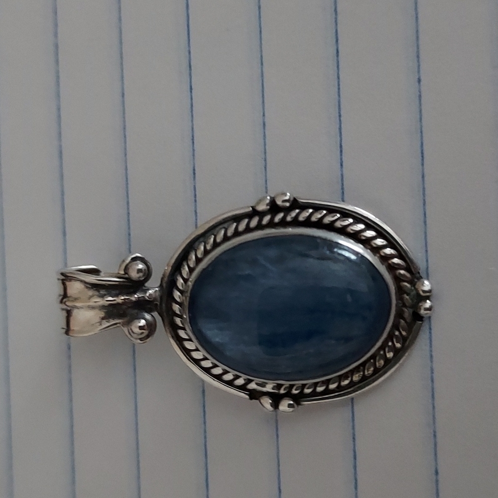 Blue Kyanite Pendant